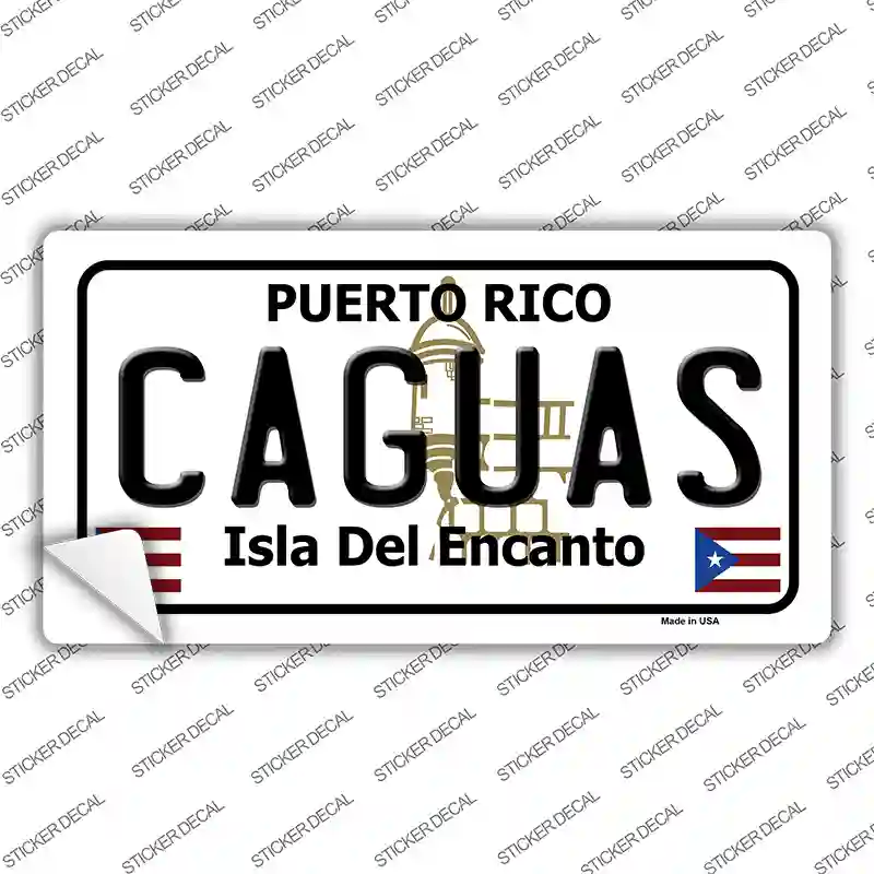 Caguas Novelty Sticker Decal