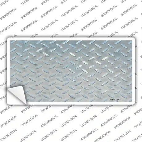 Silver Toolbox Diamond Novelty Sticker Decal