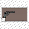 Gun Offset Customizable Novelty Sticker Decal