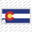 Colorado State Flag Novelty Sticker Decal
