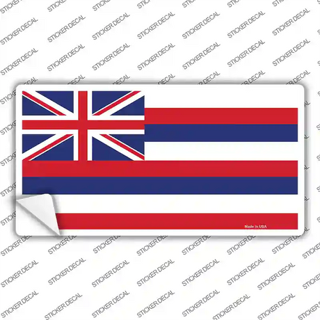 Hawaii Flag State Flag Novelty Sticker Decal