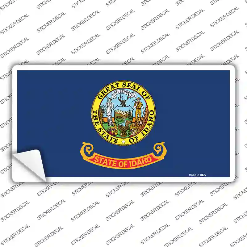 Idaho State Flag Novelty Sticker Decal