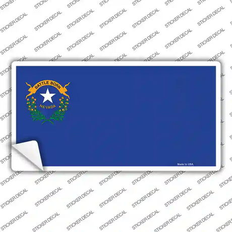 Nevada State Flag Novelty Sticker Decal