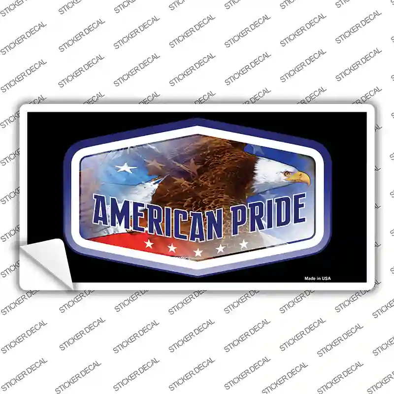 American Pride Novelty Sticker Decal