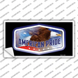 American Pride Novelty Sticker Decal