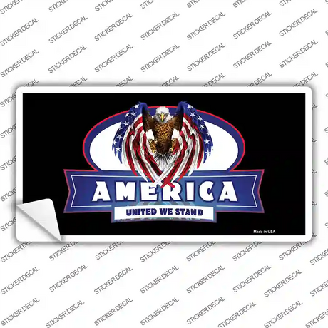 America United Novelty Sticker Decal