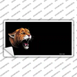Cougar Offset Novelty Sticker Decal