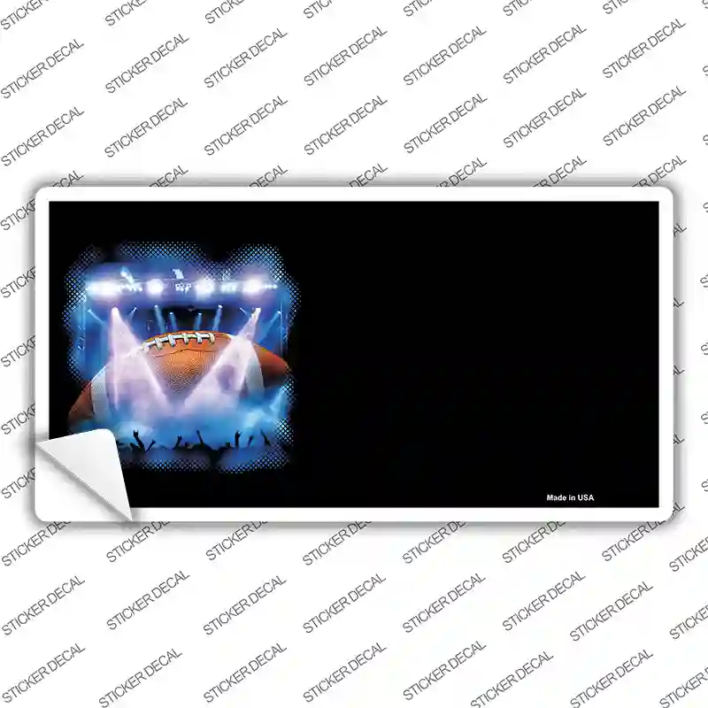 Football Game Offset Novelty Sticker Decal