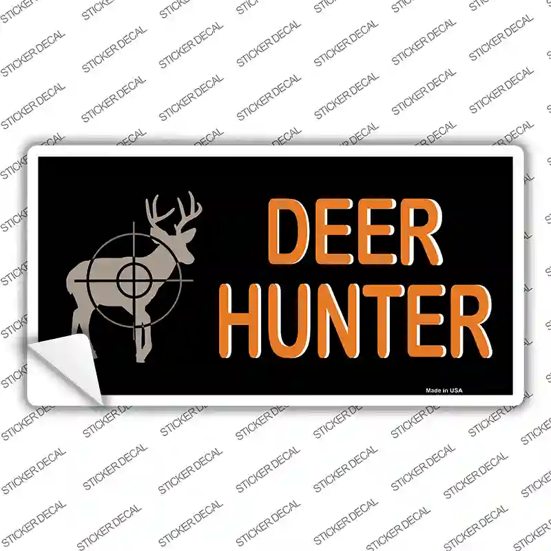 Deer Hunter Novelty Sticker Decal