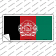 Afghanistan Flag Novelty Sticker Decal