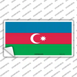 Azerbaijan Flag Novelty Sticker Decal