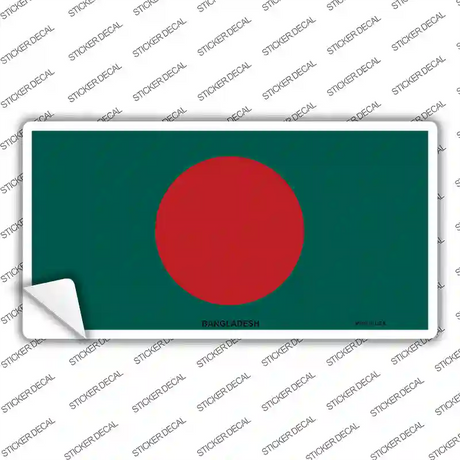 Bangladesh Flag Novelty Sticker Decal