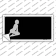 Lap Dancer Offset Novelty Sticker Decal