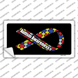 Autism Awareness Ribbon Novelty Sticker Decal