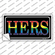 Hers Novelty Sticker Decal