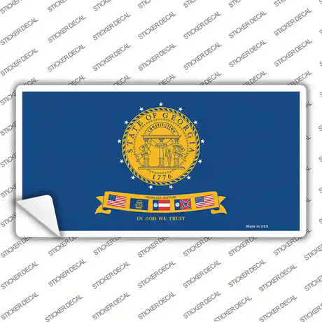 Georgia State Seal Novelty Sticker Decal