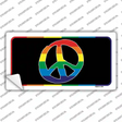 Peace Rainbow Novelty Sticker Decal