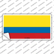 Colombia Flag Novelty Sticker Decal