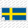 Sweden Flag Novelty Sticker Decal