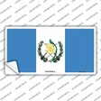 Guatemala Country Flag Novelty Sticker Decal