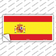 Spain Flag Novelty Sticker Decal