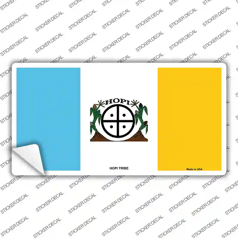 Hopi Tribe Flag Novelty Sticker Decal