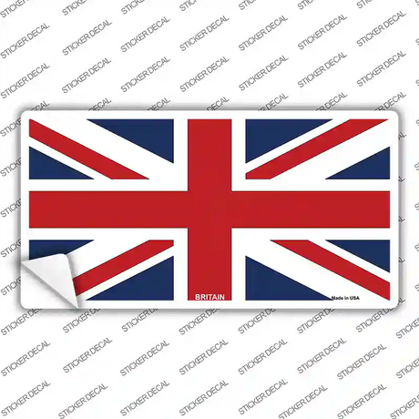 Britain Flag Novelty Sticker Decal