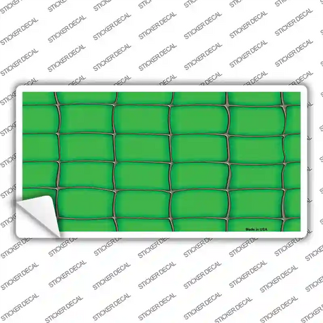 Web Green Novelty Sticker Decal