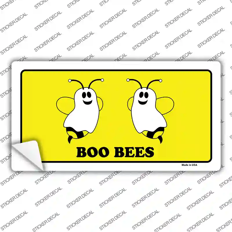 Boo Bees Novelty Sticker Decal