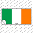 Ireland Flag Novelty Sticker Decal