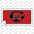 Super Bitch Novelty Sticker Decal