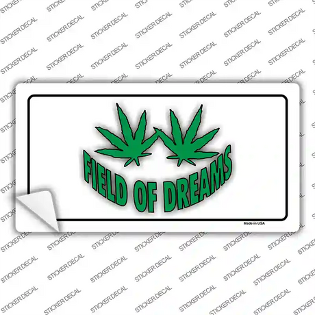 Field of Dreams Novelty Sticker Decal