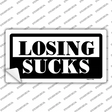 Losing Sucks Novelty Sticker Decal