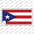Puerto Rico Flag Novelty Sticker Decal