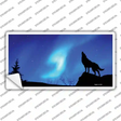 Wolf Body Novelty Sticker Decal