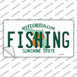 Fishing Florida Novelty Sticker Decal