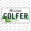 Golfer Tennessee Novelty Sticker Decal