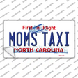 Moms Taxi North Carolina Novelty Sticker Decal