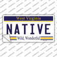 Native West Virginia Novelty Sticker Decal
