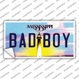 Bad Boy Mississippi Novelty Sticker Decal