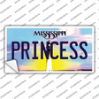 Princess Mississippi Novelty Sticker Decal