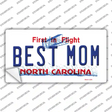Best Mom North Carolina Novelty Sticker Decal