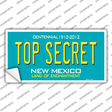 Top Secret New Mexico Novelty Sticker Decal