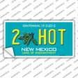 2 Hot Green New Mexico Novelty Sticker Decal