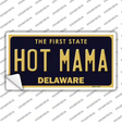 Hot Mama Delaware Novelty Sticker Decal