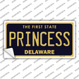 Princess Delaware Novelty Sticker Decal