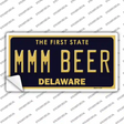 MMM Beer Delaware Novelty Sticker Decal