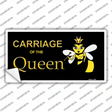 Carriage Of Queen Bee Novelty Sticker Decal