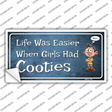 When Girls Had Cooties Novelty Sticker Decal