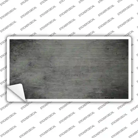 Gray Oil Rubbed Solid Novelty Sticker Decal